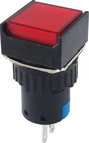 1pc DECA Push Button Switch D16LMS1-1ab SPST Momentary Neon Lamp= AC220V Or 110V - Foto 6