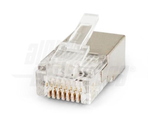 5 Connettori Telefonici RJ12 Modulari A 4 Core – Presa Singola CAT3 Per Cablaggio Strutturato E Reti Voce/dati
