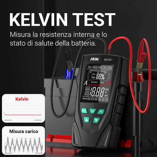 CON:P Tester Per Batterie Analogico - Per Stilo AA, AAA, C, D, Senza Alimentazione Esterna - Foto 7