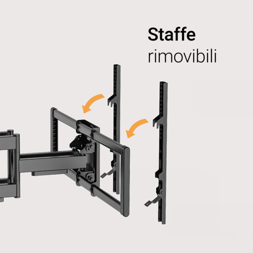Staffe rimovibili