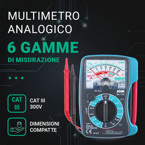 Multimetro Analogico Portatile