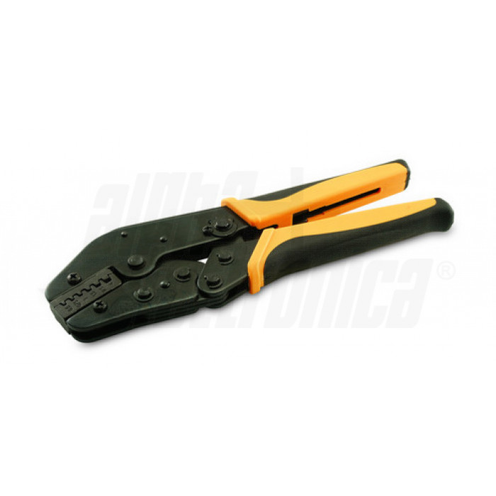 Pinza Crimpatrice Transmedia SW4L - Per Cavi 0.5-6 Mm&sup2; | Professionale