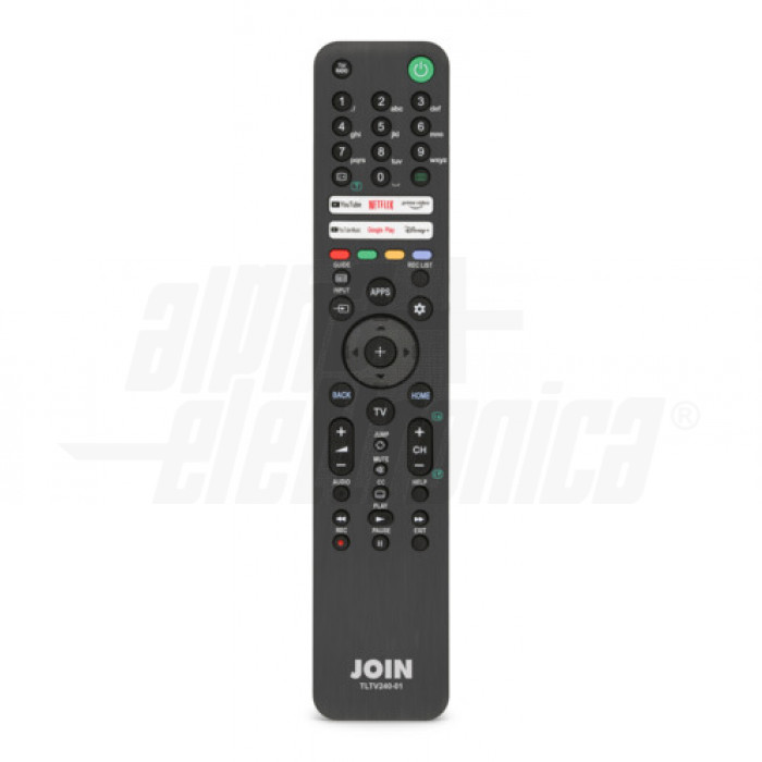 Telecomando Universale Sostitutivo Per TV DYON Alpha 22, 24, 26, Nuovo