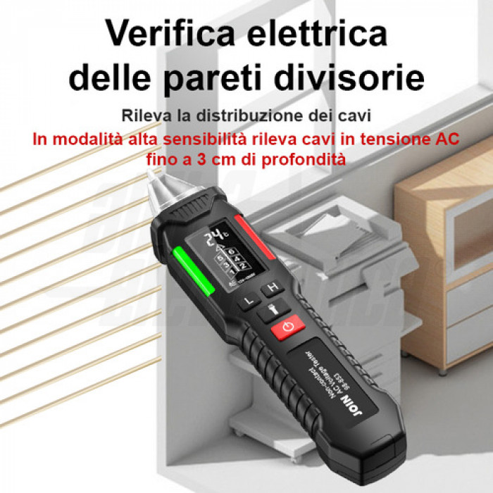 Rilevatore Di Tensione Senza Contatto 90-1000V AC Misuratore - Foto 6