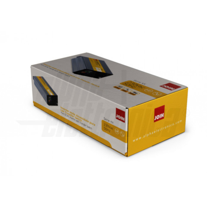 Inverter A Onda Sinusoidale Pura CAPTOK 1000W 12V-220/230V Con Telecomando LCD E Porta USB – Per Camper E Auto