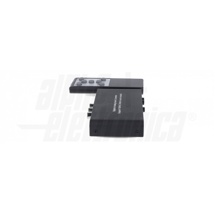 MaxTech - Convertitore Audio Da Analogico R/l A Digitale Coassiale Toslink Maxtech Dk 202 30203812