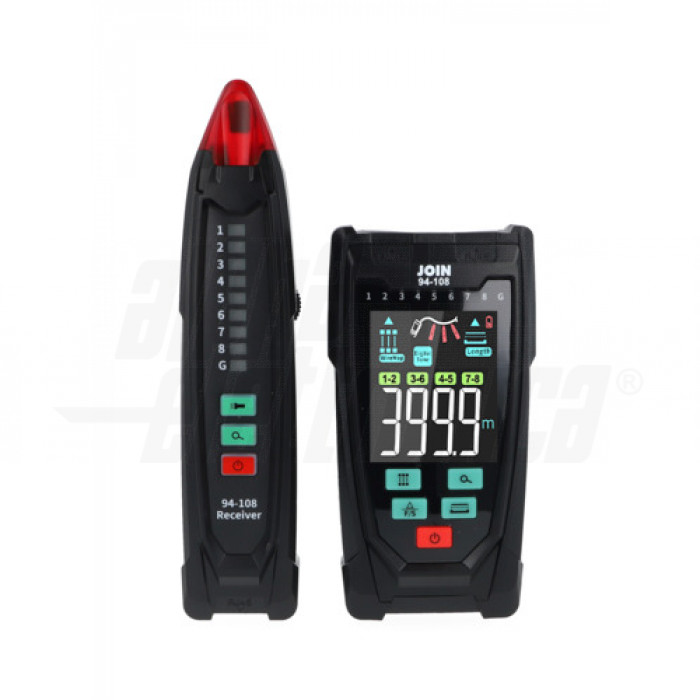 Testboy TV 411 Tester Fasi E Campo Rotante Senza Contatto | LED E Indicatore Rotazione Motore | CAT III 600V