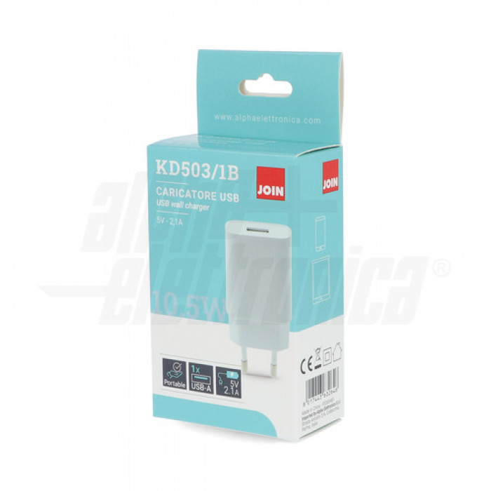 Presa caricatore USB Tensione 5V 1100mA Bticino