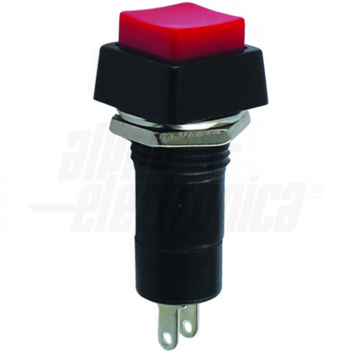 4 Interruttori A Pulsante Rosso BBT Heavy Duty – On/Off 3A 250V AC/DC – A Saldare