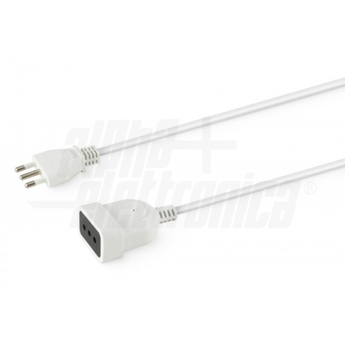 Cavo Elettrico 3x1,5mm² 15A 5 Metri Bianco - Electromart, Filo Flessibile Per Impianti