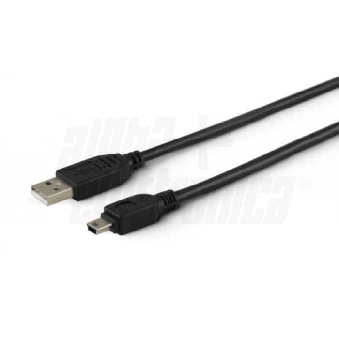 ALCASA - 3310-AM03, USB A, Mini-USB B, Maschio / maschio, Dritto ALCASA - 3310-AM03, USB A, Mini-USB B, Maschio / maschio, Dritto