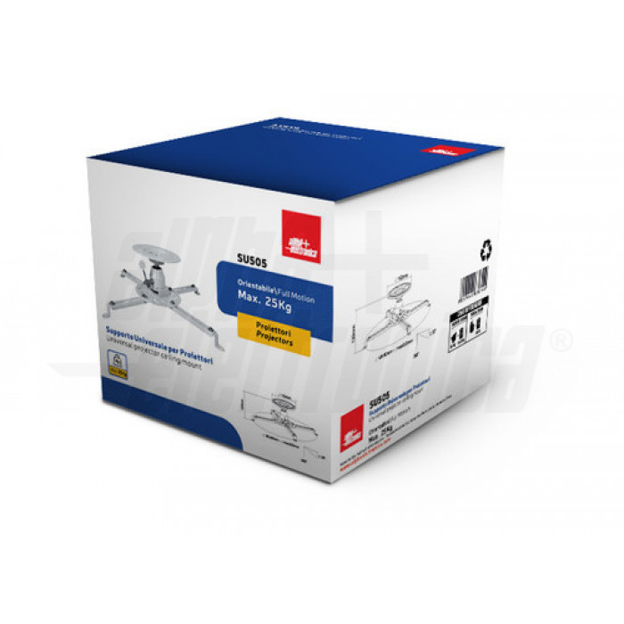 Supporto Proiettore Da Soffitto Olisicht Estensibile 26-40 Cm - Universale Per Proiettori E Fotocamere