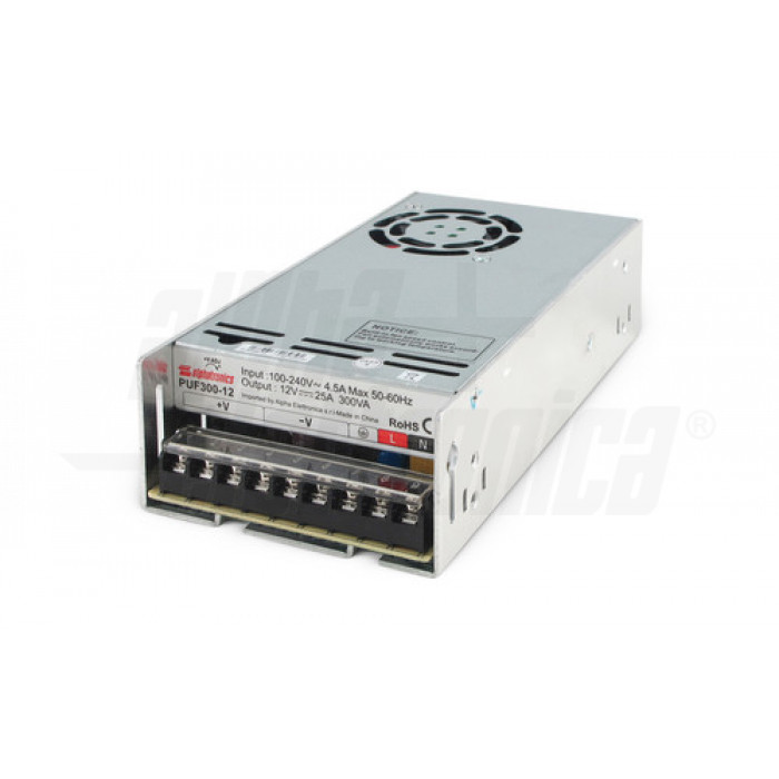 Puf300 24 Alimentatore Da Quadro 312w 24vdc Con Pfc Alpha Elettronica