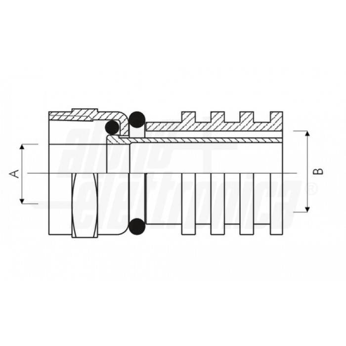 5 Pezzi Spina Per Bobina Solenoide 24V DC 10A | Connettore Elettrico Trasparente Con Guarnizione A Crimpare Per Valvole Idrauliche