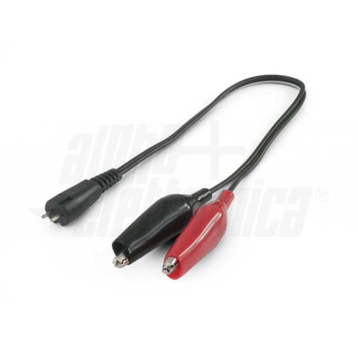 Convertitore DC 12V-24V Con Clip A Coccodrillo E 3 Porte USB (2 USB + Type-C), Per Batterie E Pannelli Solari - 6