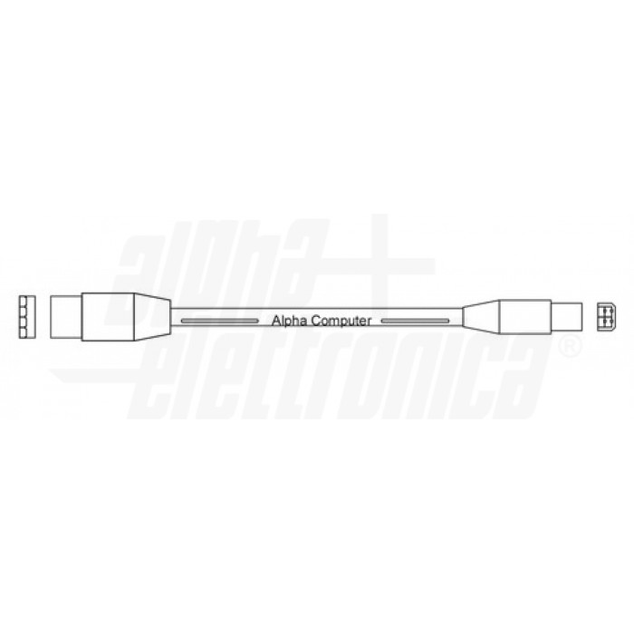 Maplin Premium - Cavo da USB-A 2.0 maschio a Mini USB 8 pin | FindTheDeal