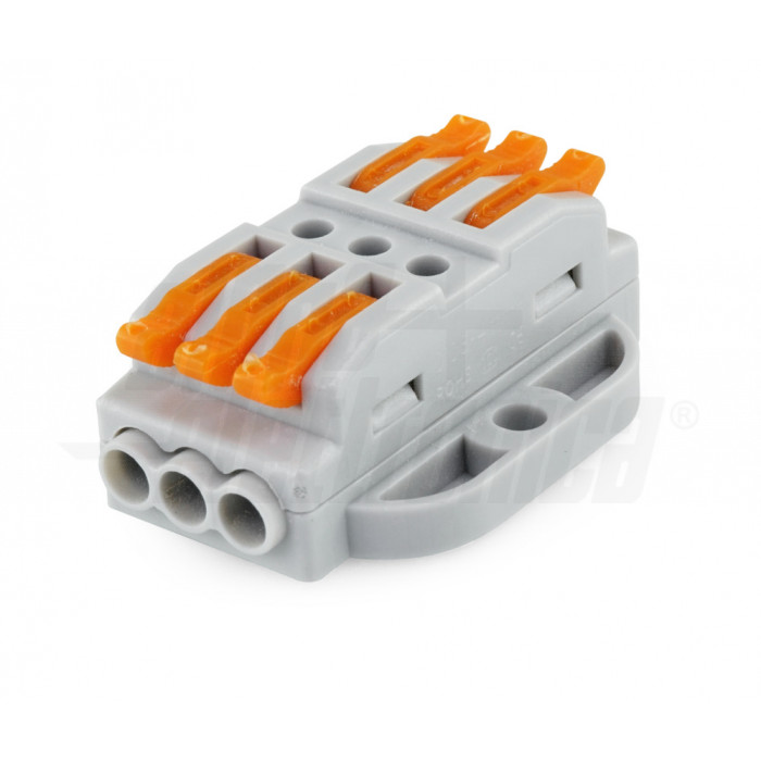 Connettore a 3 vie per pali growbox