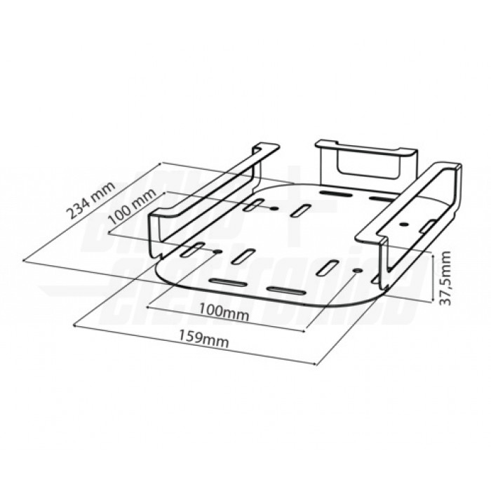 SUNFICON Supporto Porta Telecomando Da Parete Nero - Organizer Regolabile Con Scomparto Per Carica Cellulare