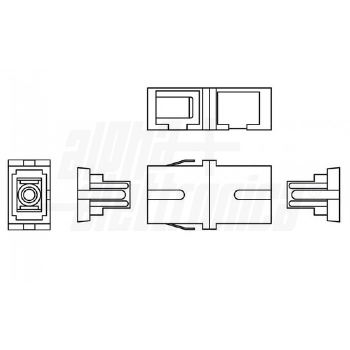 Sourcing Map Adattatore Ottico Digitale A 90 Gradi Per Fibra Ottica - 2 Pezzi, Nero, Plug And Play, Per TV E Hi-Fi