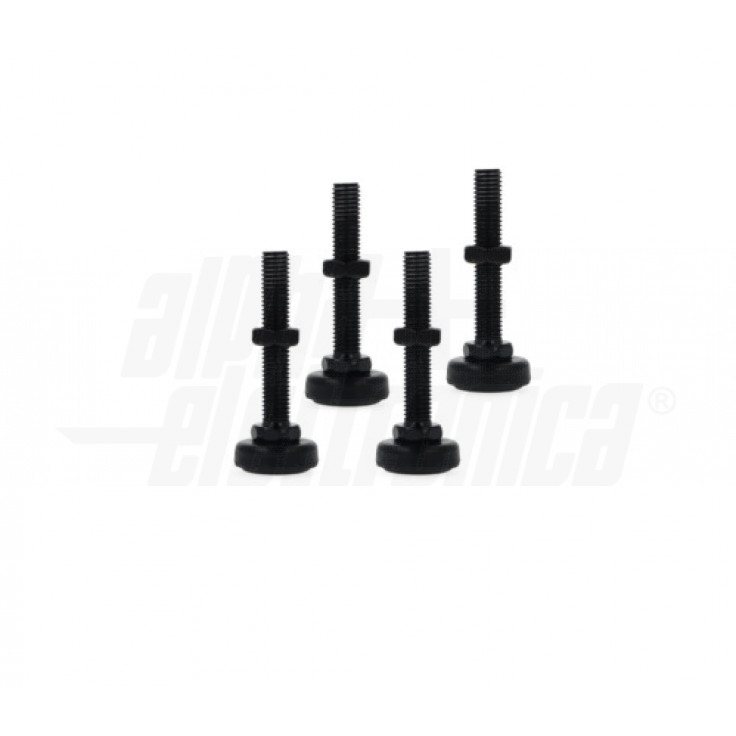 SilverStone Technology RAC SRW 001 SST 001, Set Van 4 Wieltjes Voor Rackmontage En Computerbehuizingen 2145680334