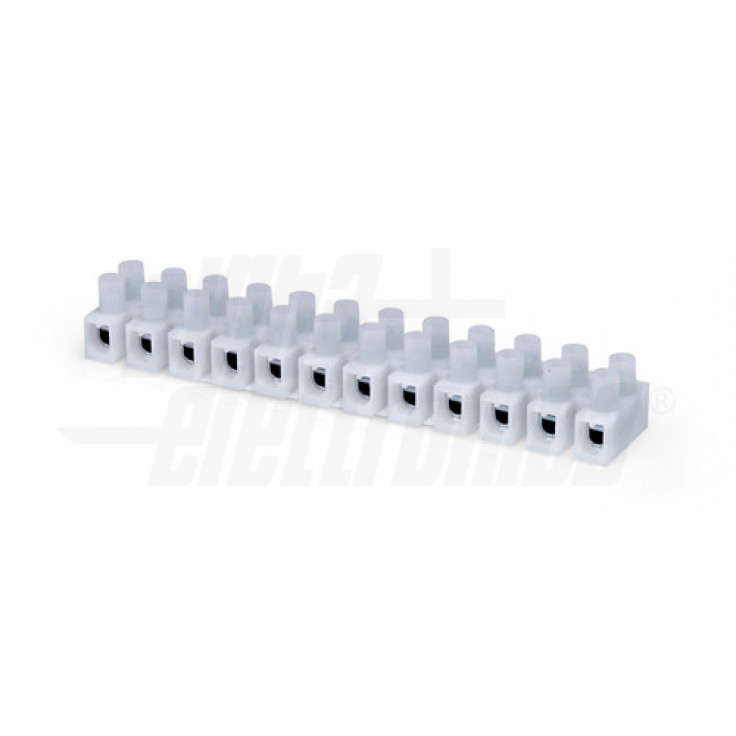 Choc Block 5a 12 Vie 2 Morsettiere A Striscia Da 12 Vie - Per - Foto 8