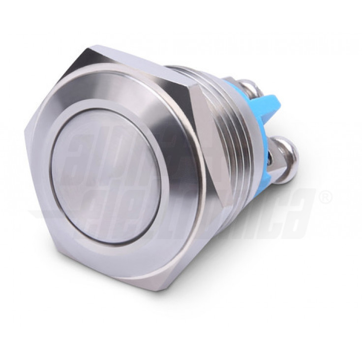 10 Pulsanti Momentanei Mini Rotondi Rossi - Interruttori SPST 1A 250V Con Fili Per Elettronica