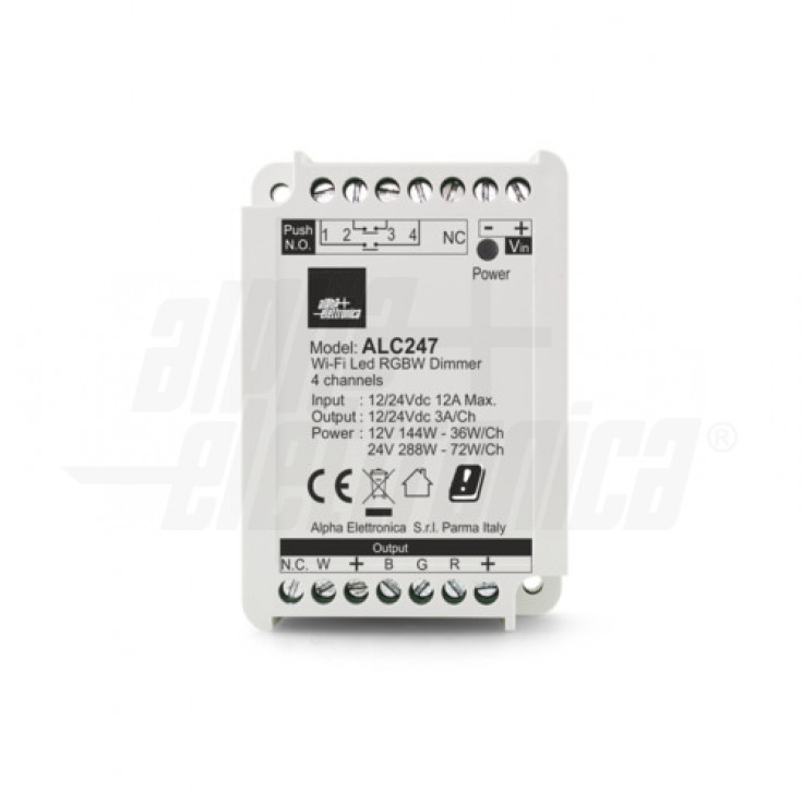 SmartSwitch Interruttore Pulsante ON/OFF Illuminato LED Acciaio 3V/6V - Foto 3