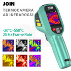 Analisi Termica Avanzata | Ottimizza le tue Analisi Termiche: Palette colori multiple, frame rate elevato e misurazioni precise per risultati professionali.