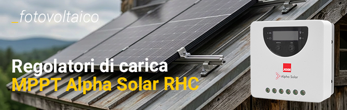 Regolatori di carica MPPT Alpha Solar RHC