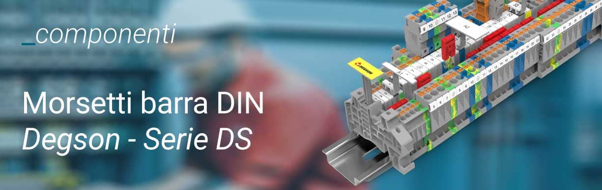 Morsetti barra DIN Degson - Serie DS