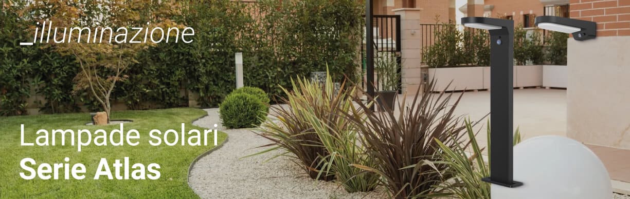 Lampade solari Serie Atlas